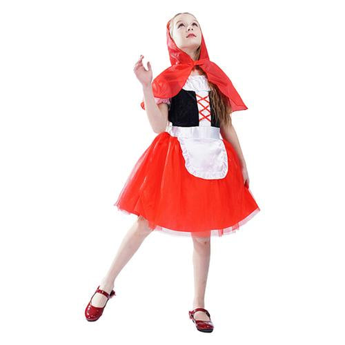 Red Hood Explorer Girls Costume