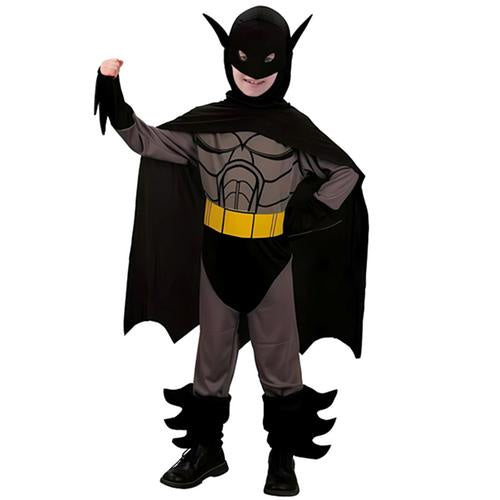 Black Bat Hero Boys Costume