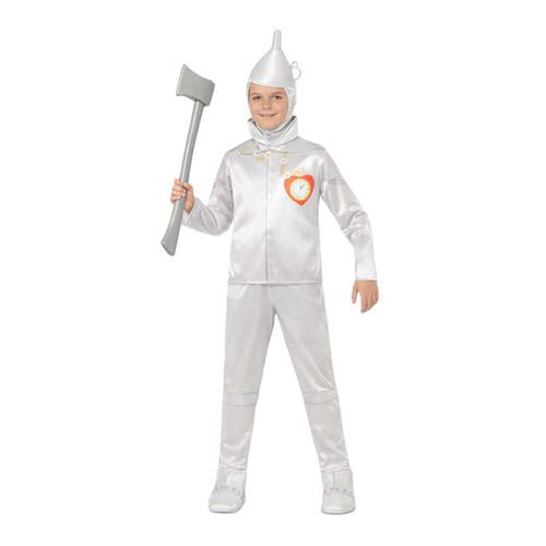 Silver Tin Man Boys Costume