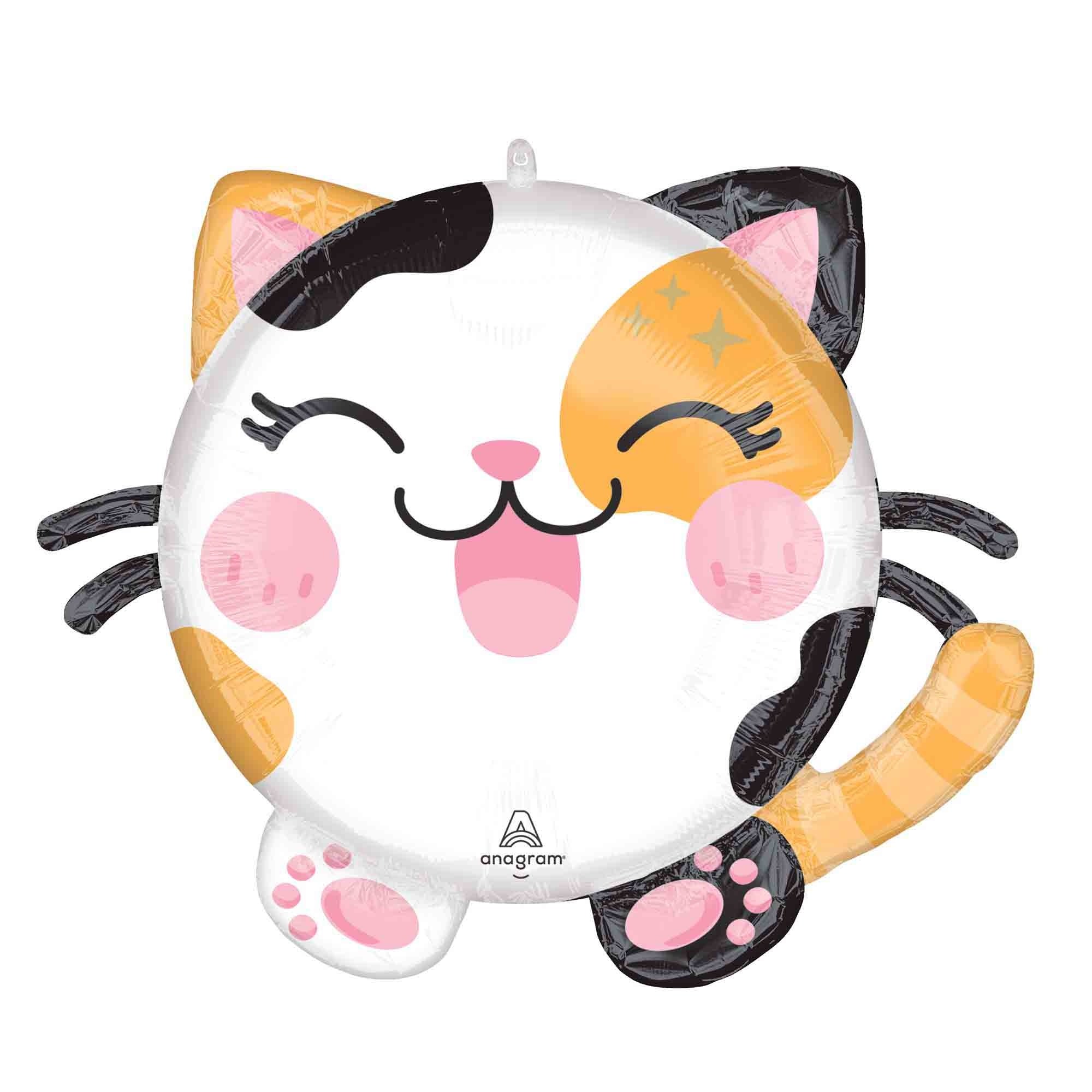 Roly Polies Kawaii Kitty Foil Balloon
