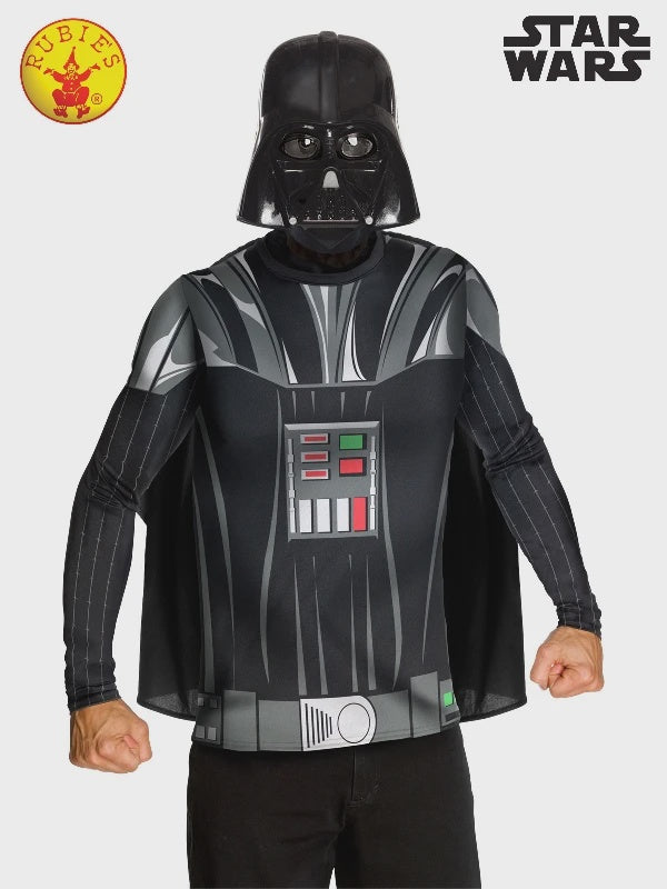 Star Wars Darth Vader Top & Mask Mens Costume Set