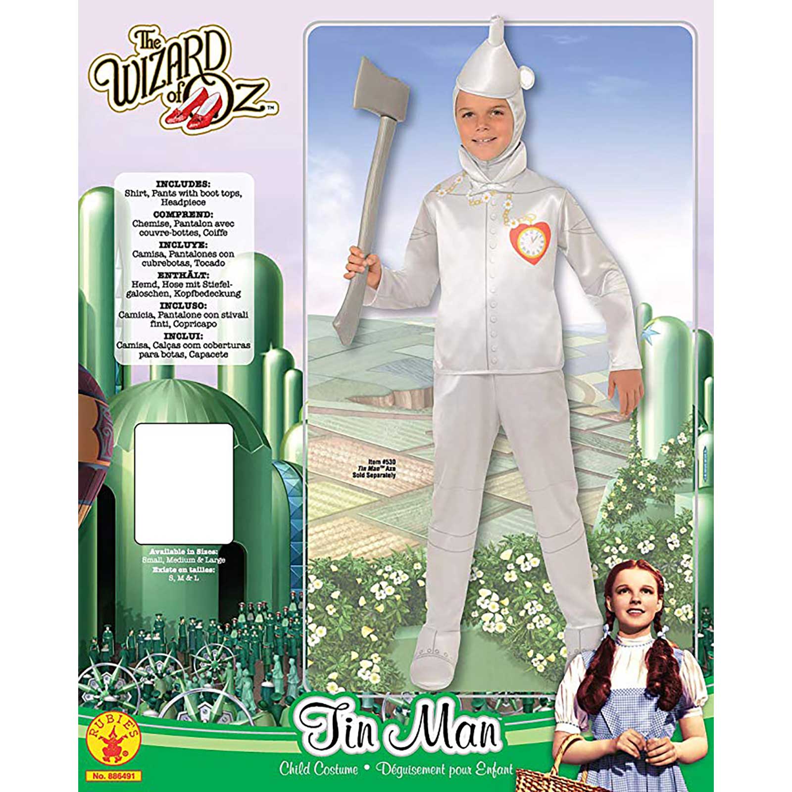 Tin Man Deluxe Boys Costume