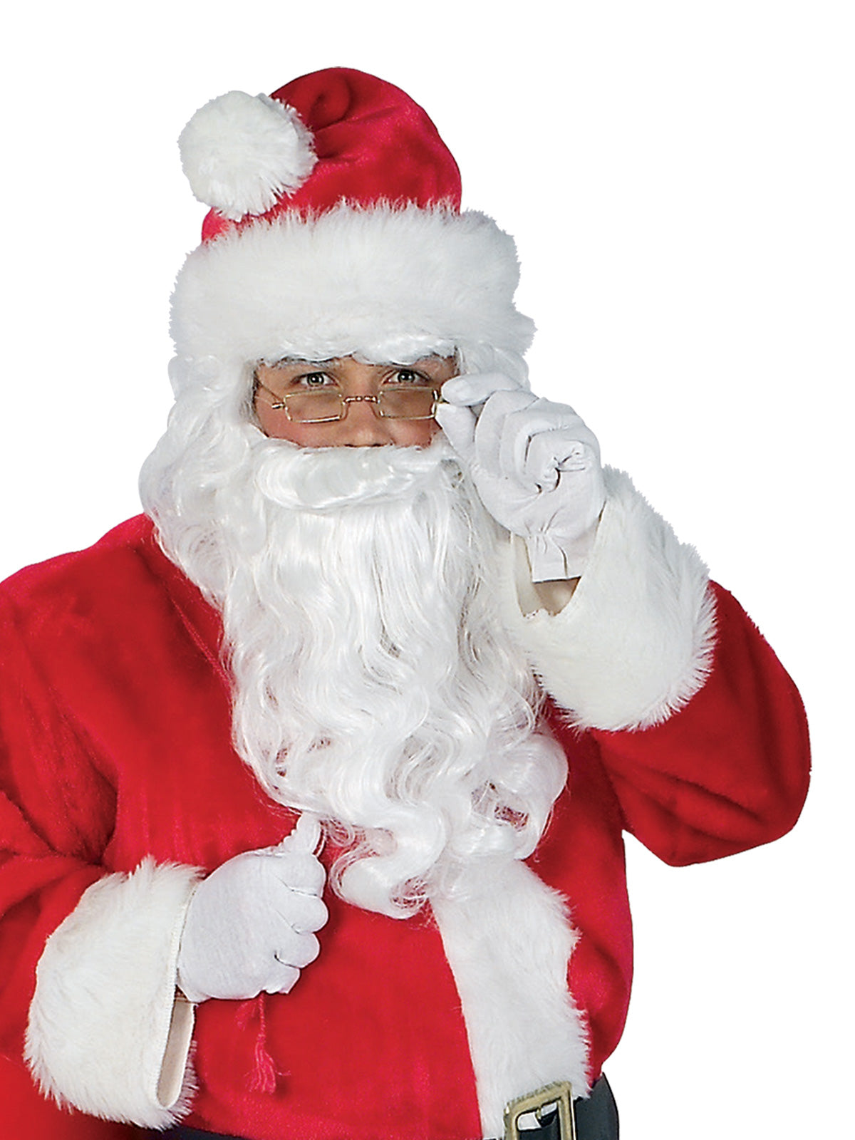 Santa Suit 12 Piece Mens Costume