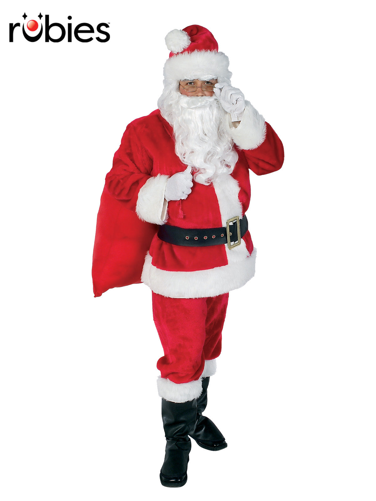 Santa Suit 12 Piece Mens Costume