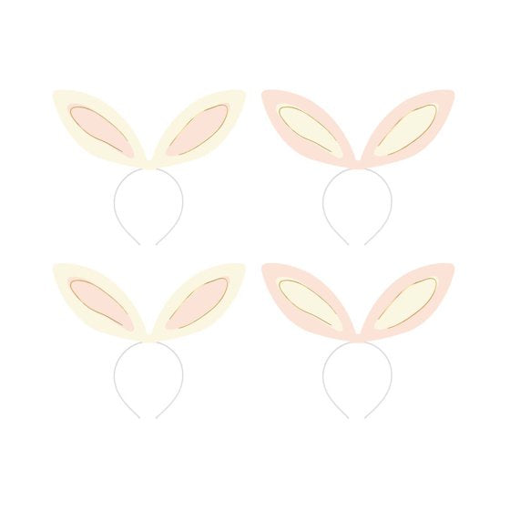 DIY Bunny Headband Set 4 Pieces