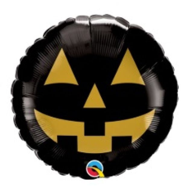 Black Jack O Lantern Foil Balloon