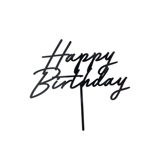 Elegant Milestone Cake Topper