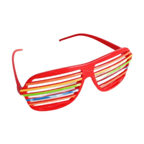Carnival Rainbow Party Glasses