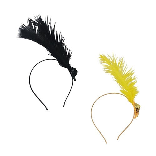 Golden 20s Flapper Headpiece