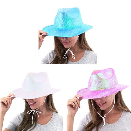 Iridescent Cowgirl Hat