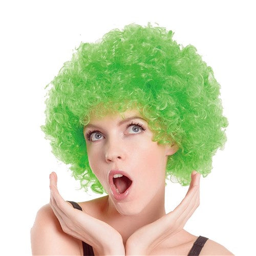 Coloured Afro Wig