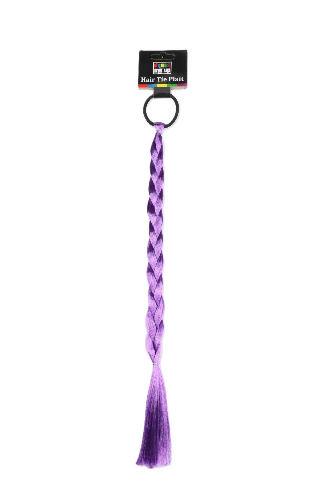Purple Tie in Plait