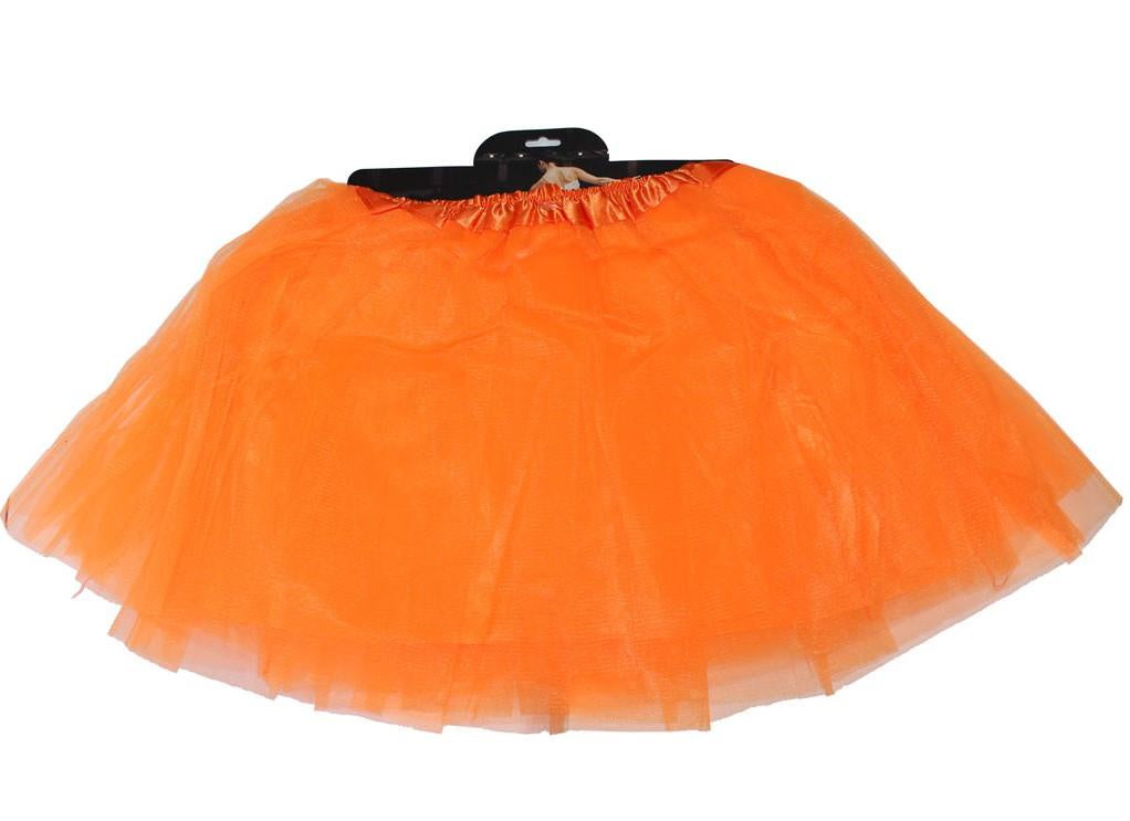Orange No Lining Tutu