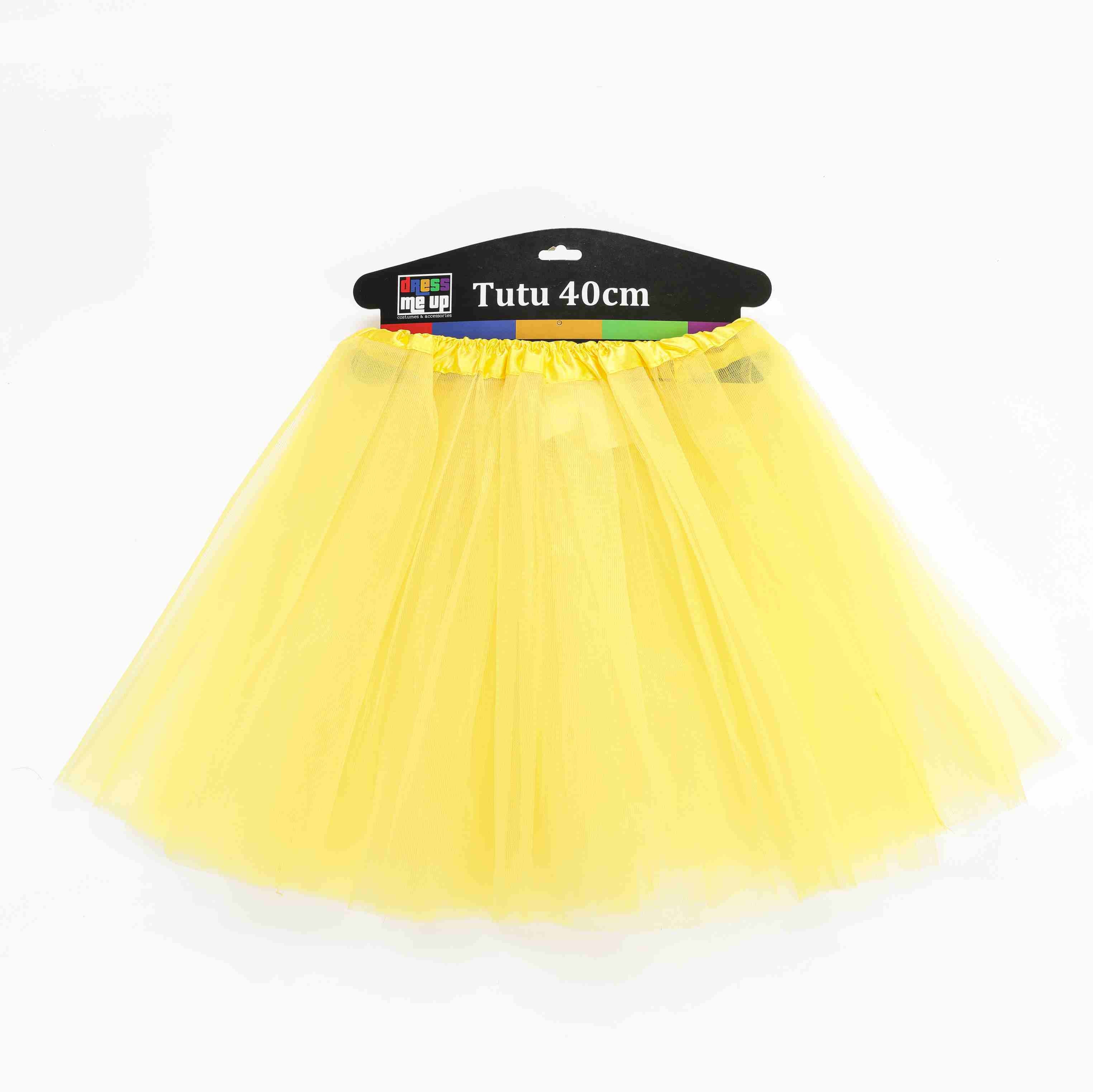 Yellow No Lining Tutu