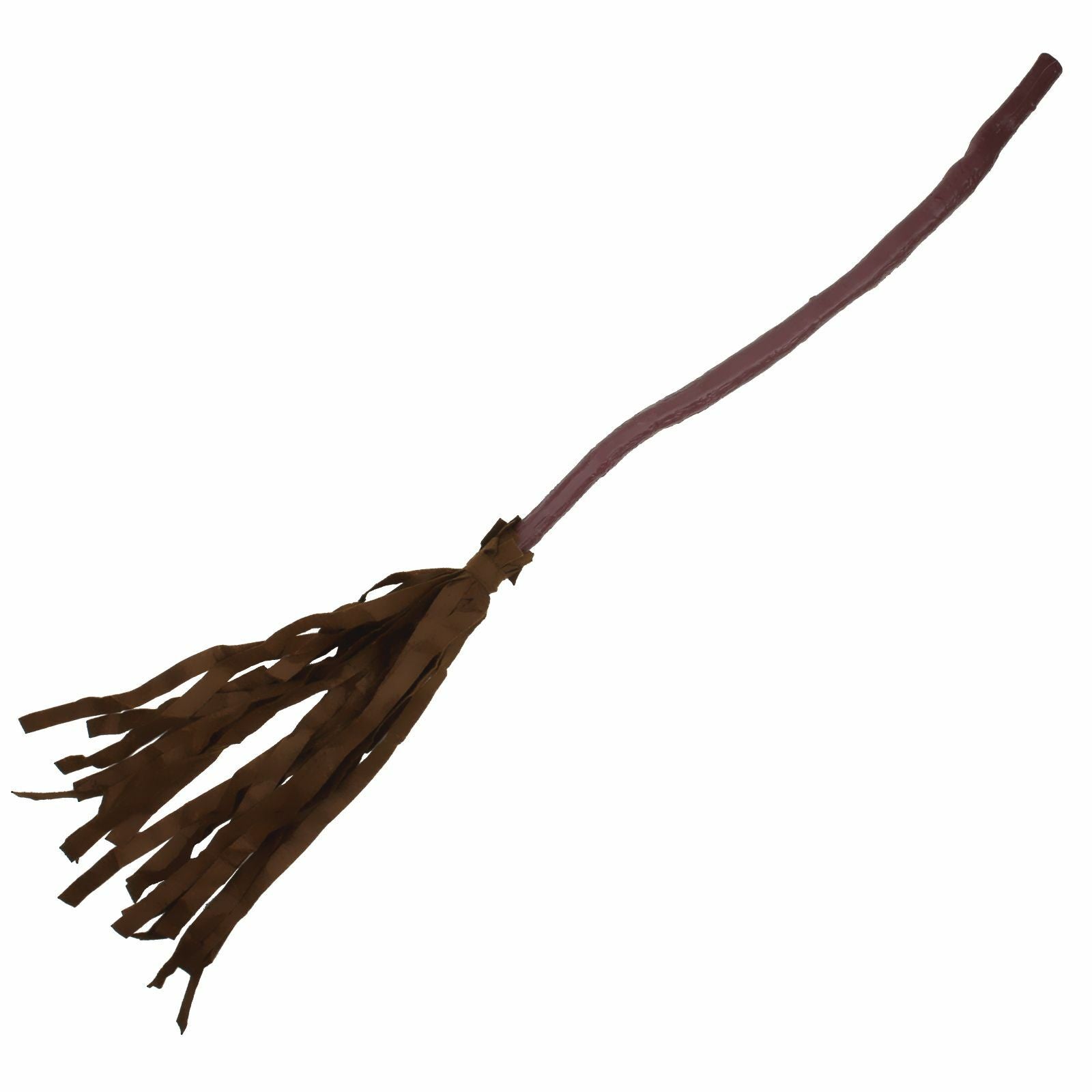 Brown Wood Look Wizard Broom 88cm