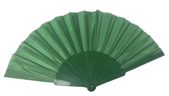 Green Hand Fan 23cm