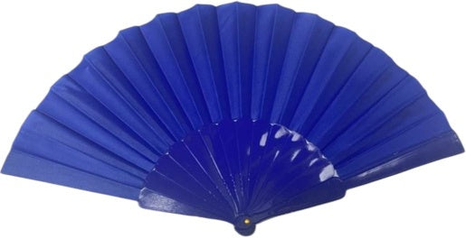 Blue Hand Fan 23cm