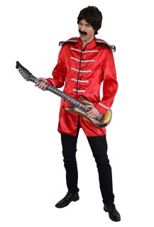 Red British Jacket Mens Costume