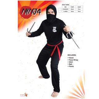 Ninja Mens Costume