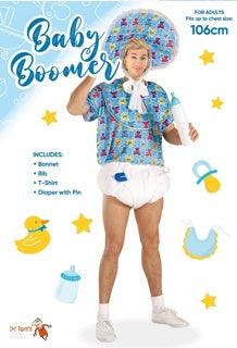 Baby Boomer Costume - Blue