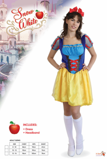 Snow White Womens Costume