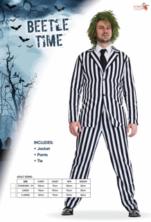 BeetleJuice Mens Costume