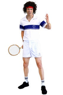 80's Tennis Player Mens Costume