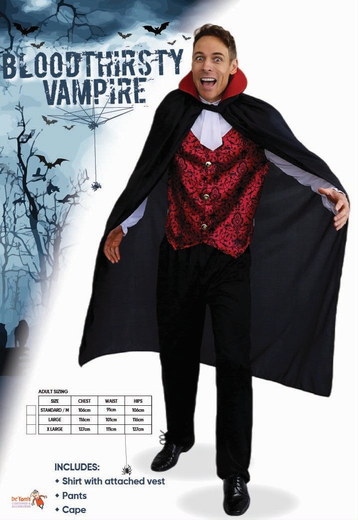 Bloodthirsty Vampire Costume