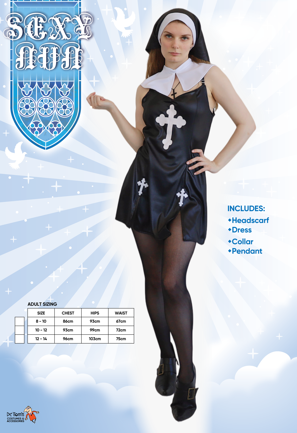 Sexy Nun Costume
