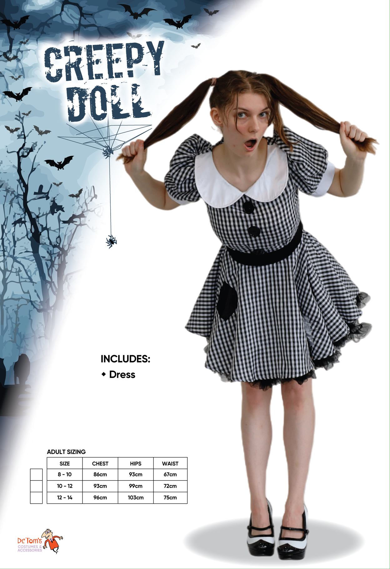 Creepy Doll Dress Costume