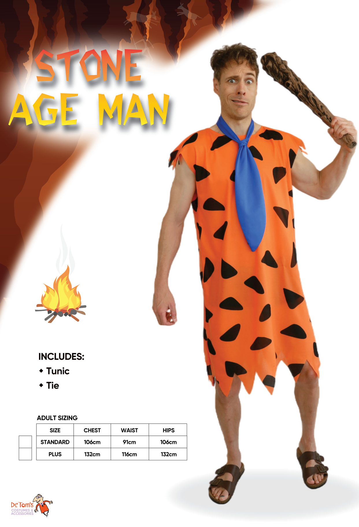 Stone Age Man Costume