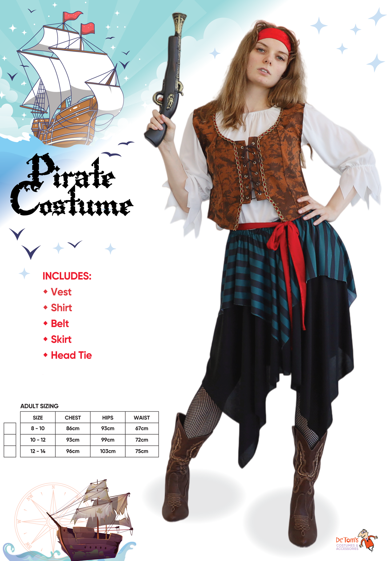 Womens Pirate Costume