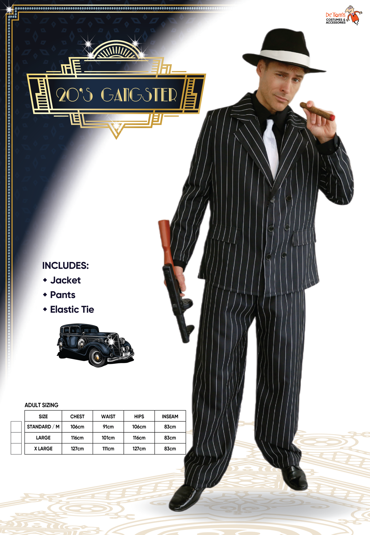 20s Gangster Suit Costume