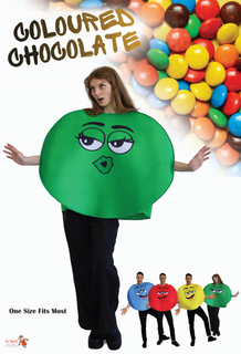 Coloured Chocolate Adult Costume