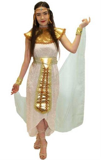 Gold Egyptian Queen Womens Costume Small