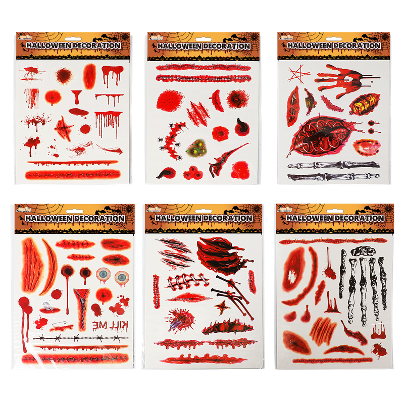 Tattoo Scars (6 Assorted Styles)