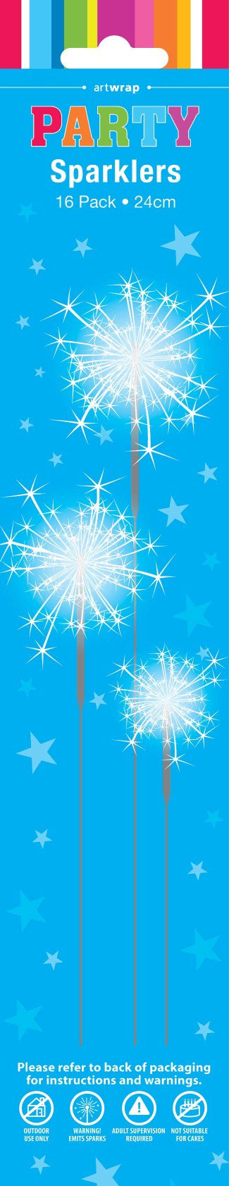 Straight Sparkler 24cm Pack of 16
