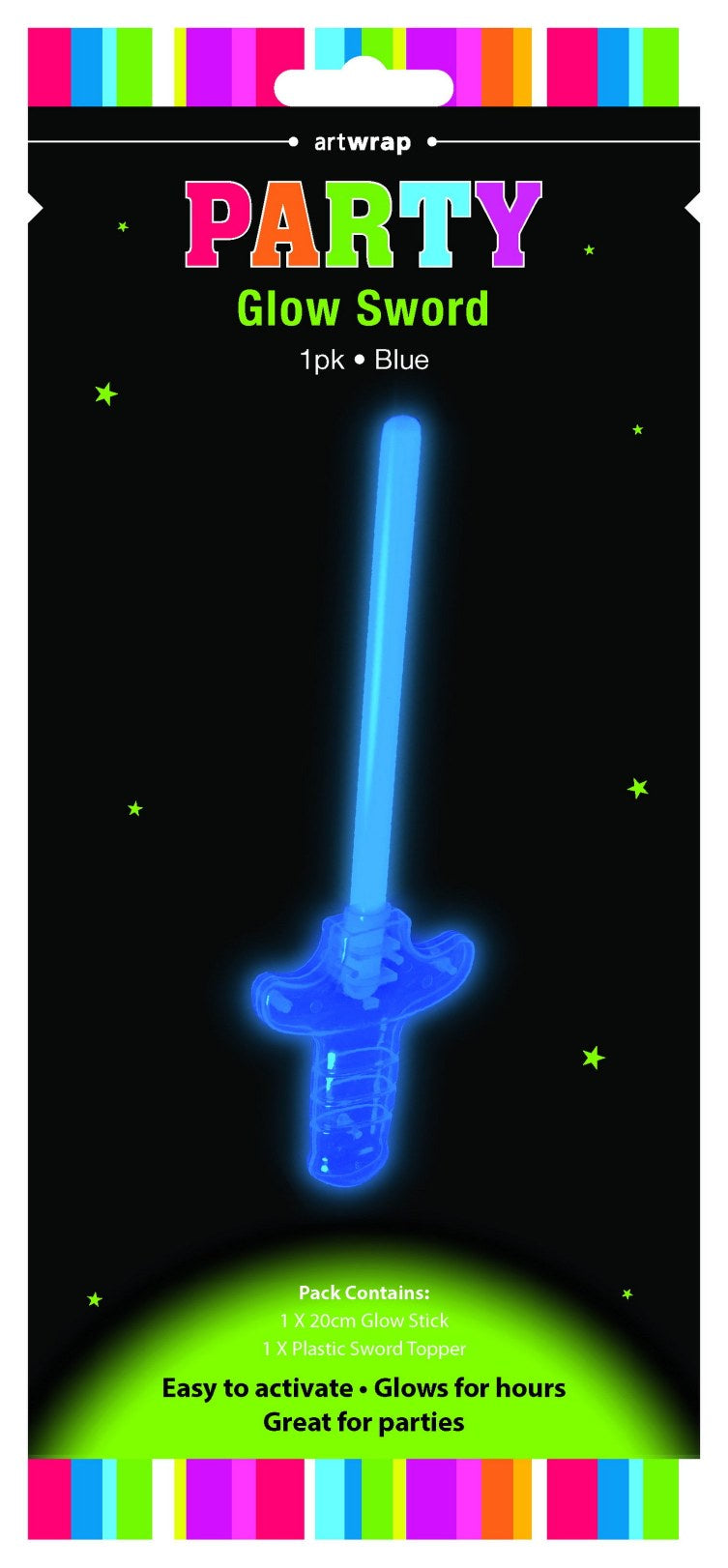 Blue Glow Sword