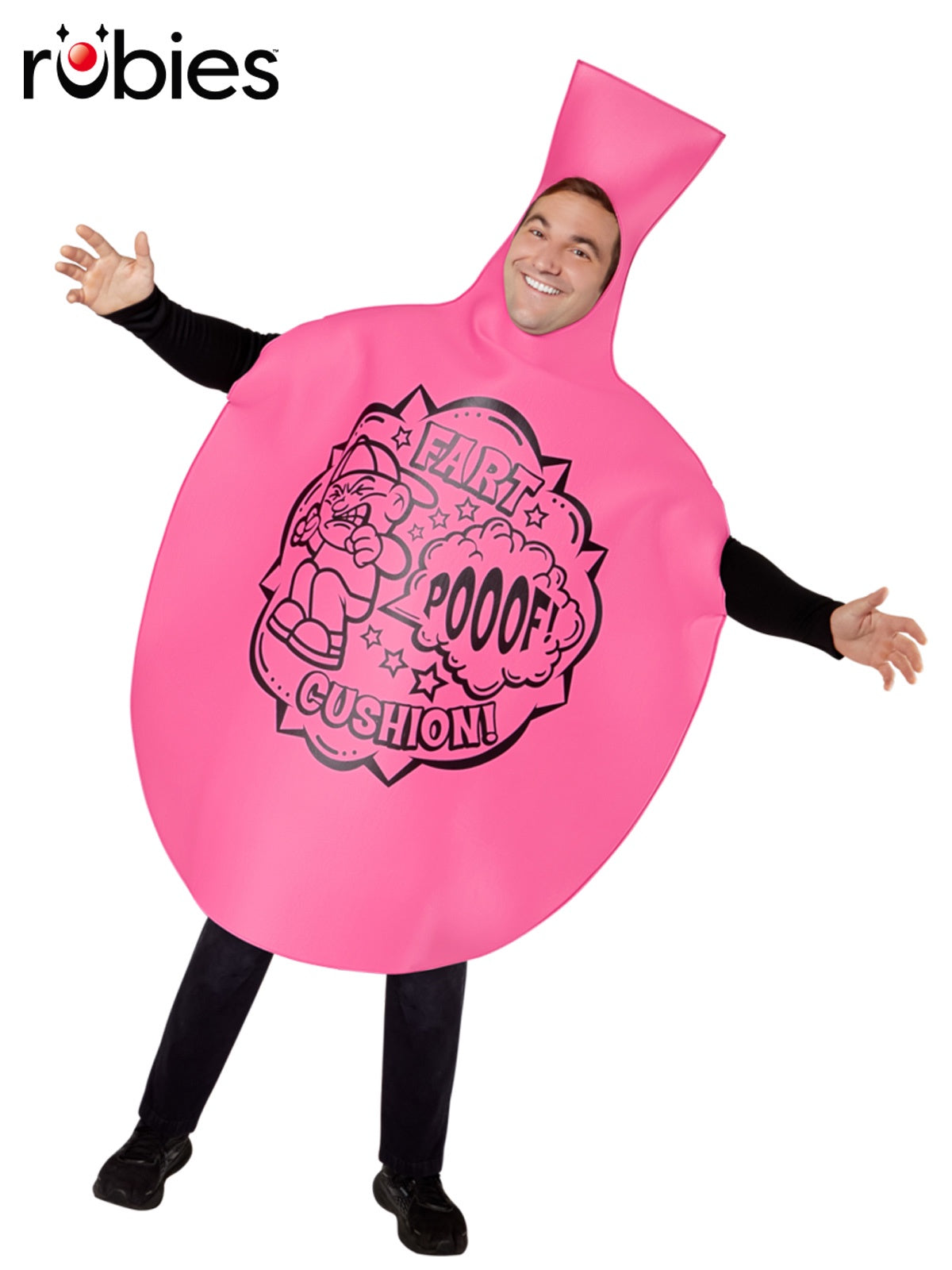 Pink Whoopie Cushion Adults Costume