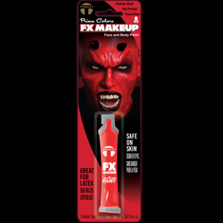 FX Makeup Prime Red Face and Body Paint 7g