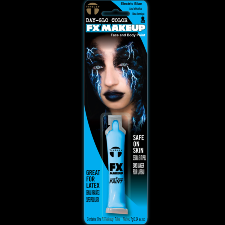 FX Makeup DayGlo Electric Blue Face and Body Paint 7g