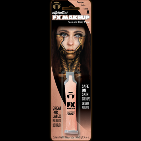 FX Makeup Metallic Copper Face and Body Paint 7g