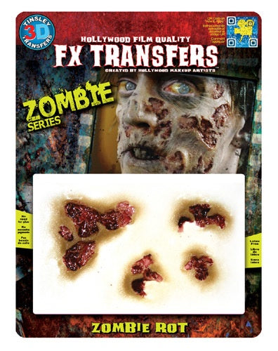 Zombie Rot 3D Hollywood Wound FX Transfer - Medium