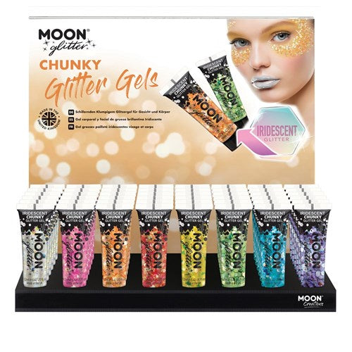 Iridescent Chunky Glitter Gel 12ml