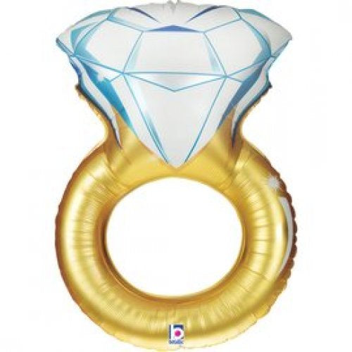 Wedding Ring Shape Foil Balloon