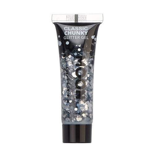 12ml Classic Chunky Glitter Gel - Silver