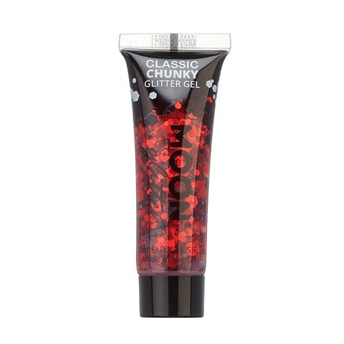 12ml Classic Chunky Glitter Gel - Red