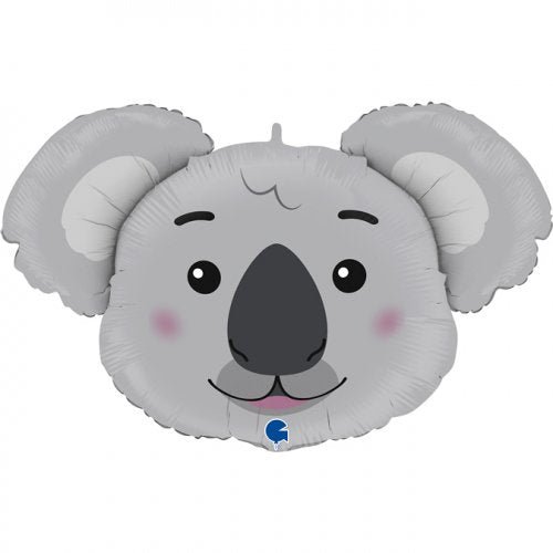 Koala Head Shape Foil Balloon