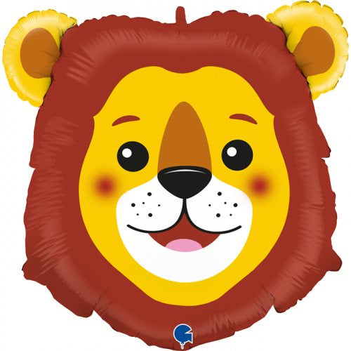 Lion Head Shape Foil Balloon