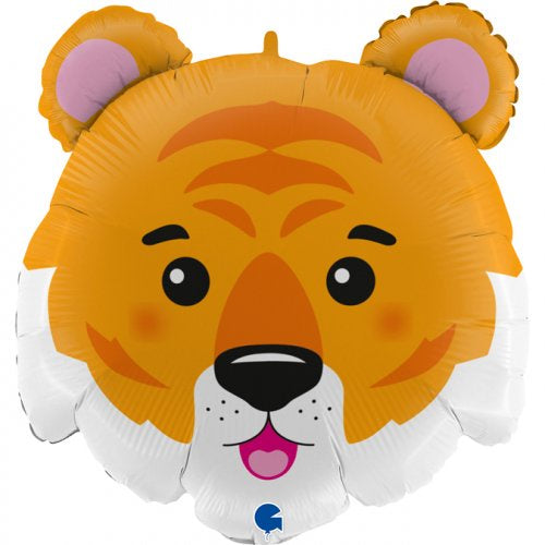 Tiger Head Shape Foil Balloon